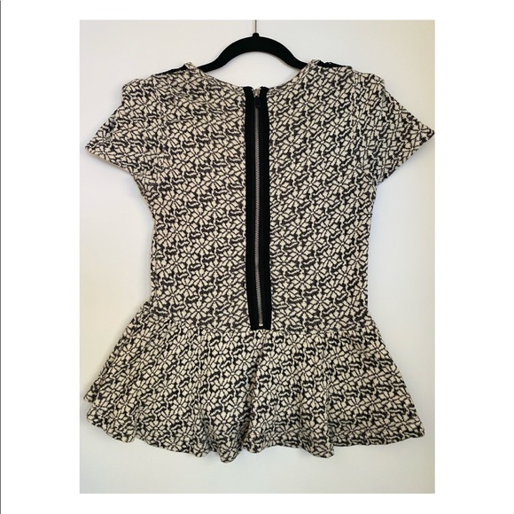 Anthropologie Knitted & Knotted peplum sweater - Picture 5 of 5